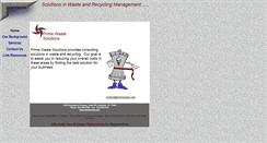 Desktop Screenshot of primewaste.com